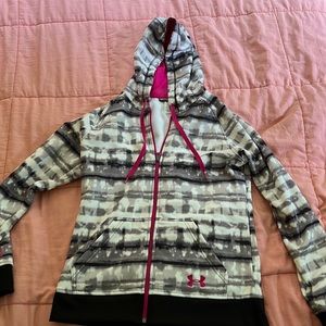 Full zip up medium weight, Under Armor hoodie